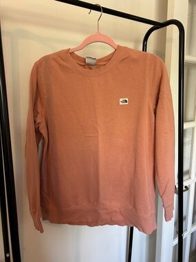 The North Face pink Crewneck Sweatshirt